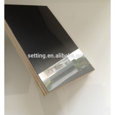 Mirror effect acrylic sandwich board for indoor decoration