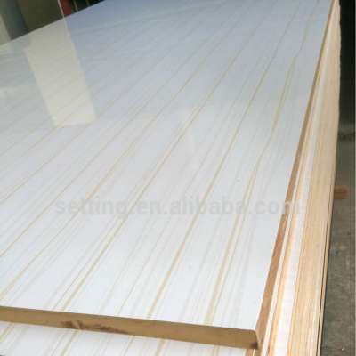 Morden design mdf pvc board /pvc film sticking on mdf board